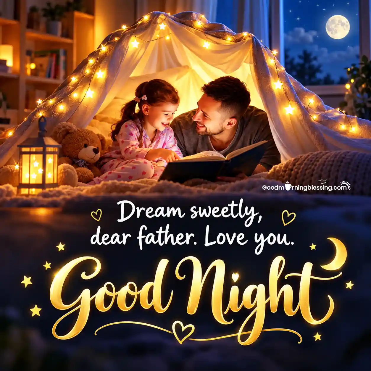 Good Night Image For Daddy Sweet Dreams