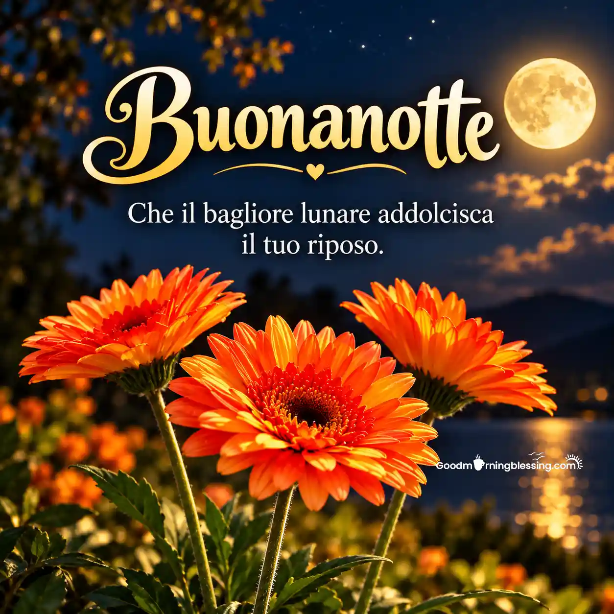 Good Night Italian Pic Flower