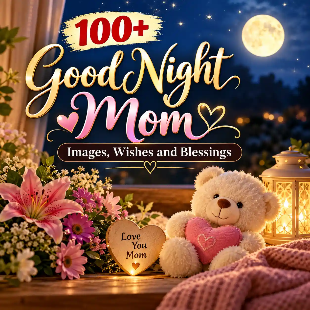 Good Night Mom Images Wishes And Blessings
