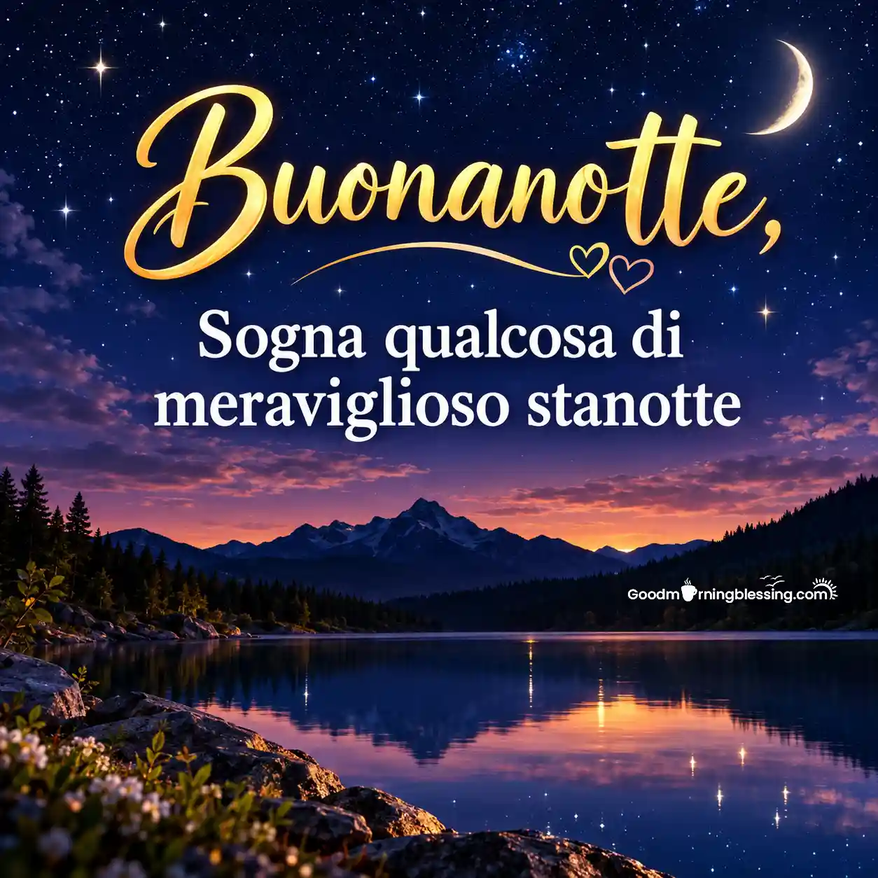 Good Night Rest Well And Dreams Big Beautiful Italian Image