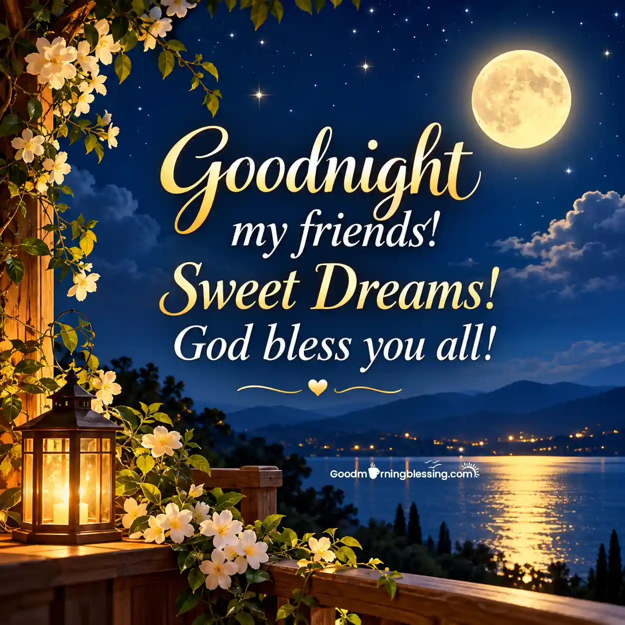 Good Night Message For Friends