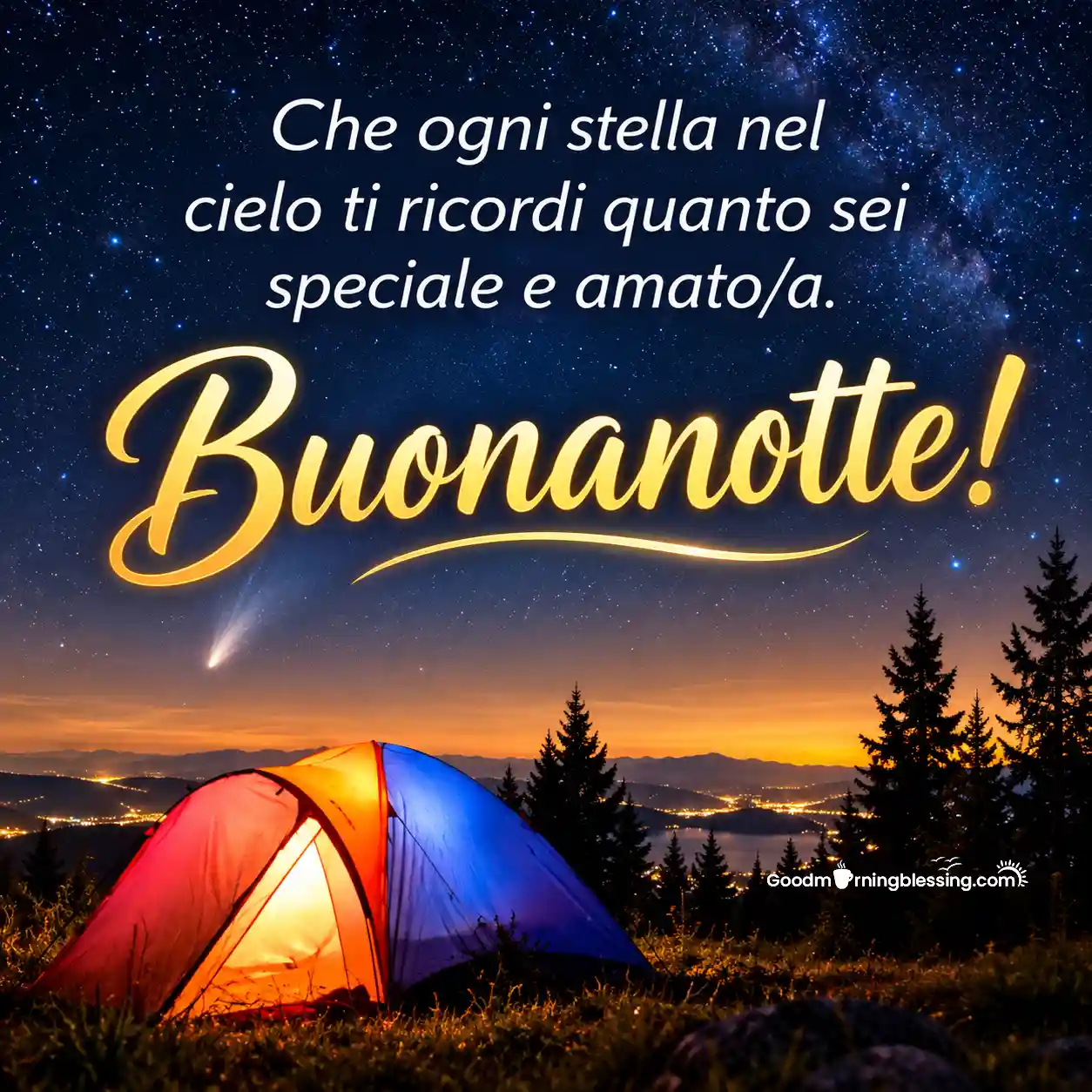 Starlit Buonanotte By The Cozy Tent