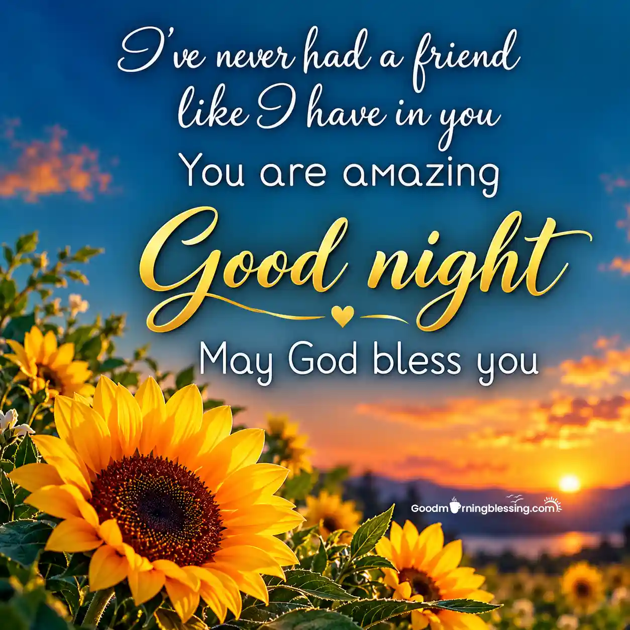 Cute Good Night Wishes Friends