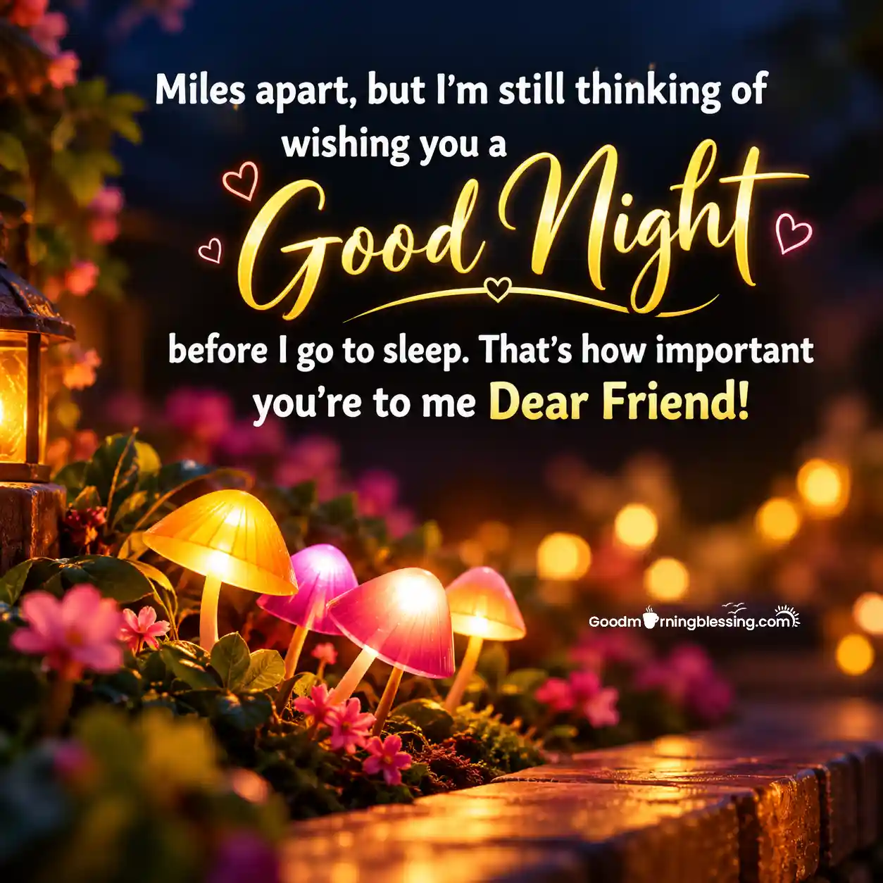 Good Night Friends Quotes
