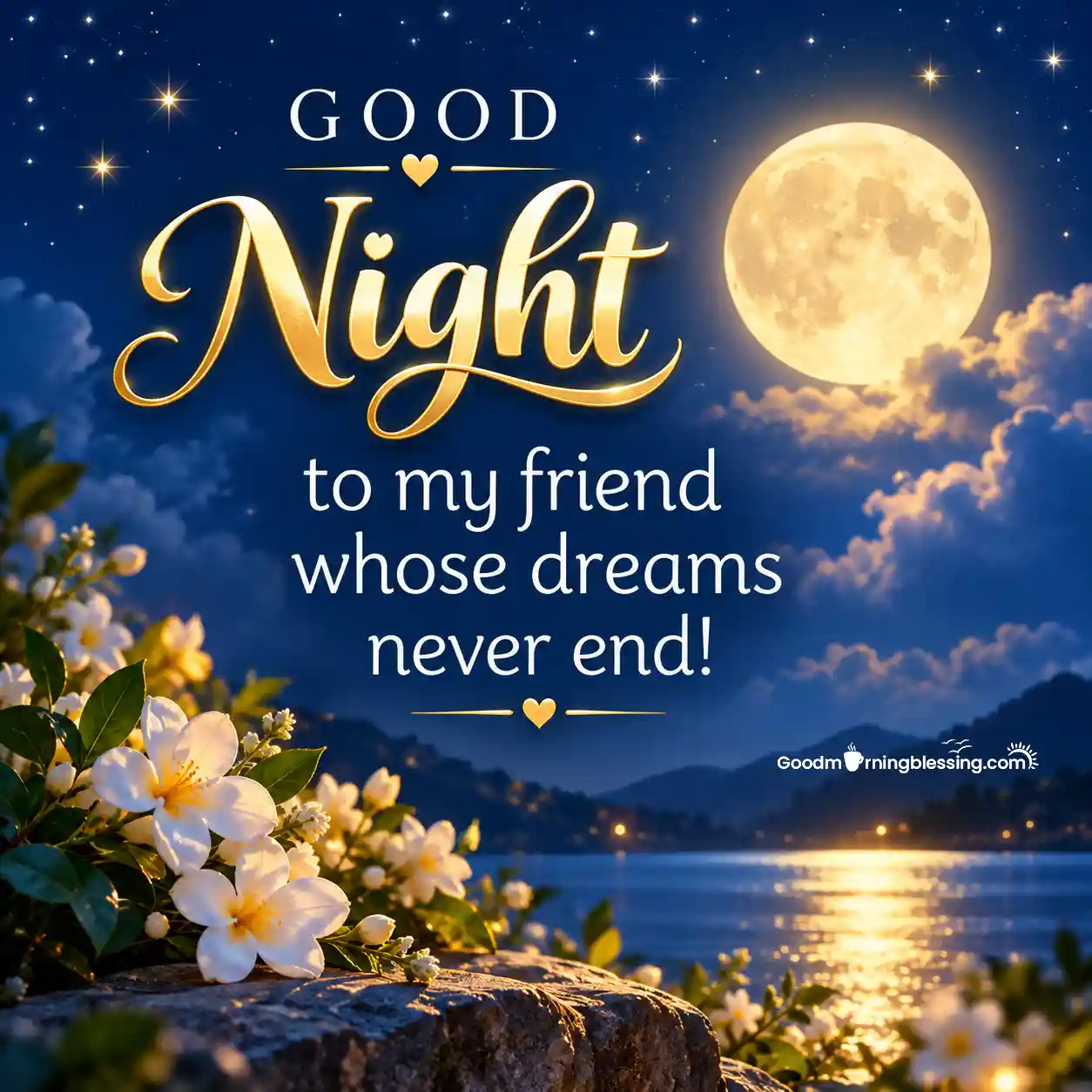 Good Night Wishes For Best Friend
