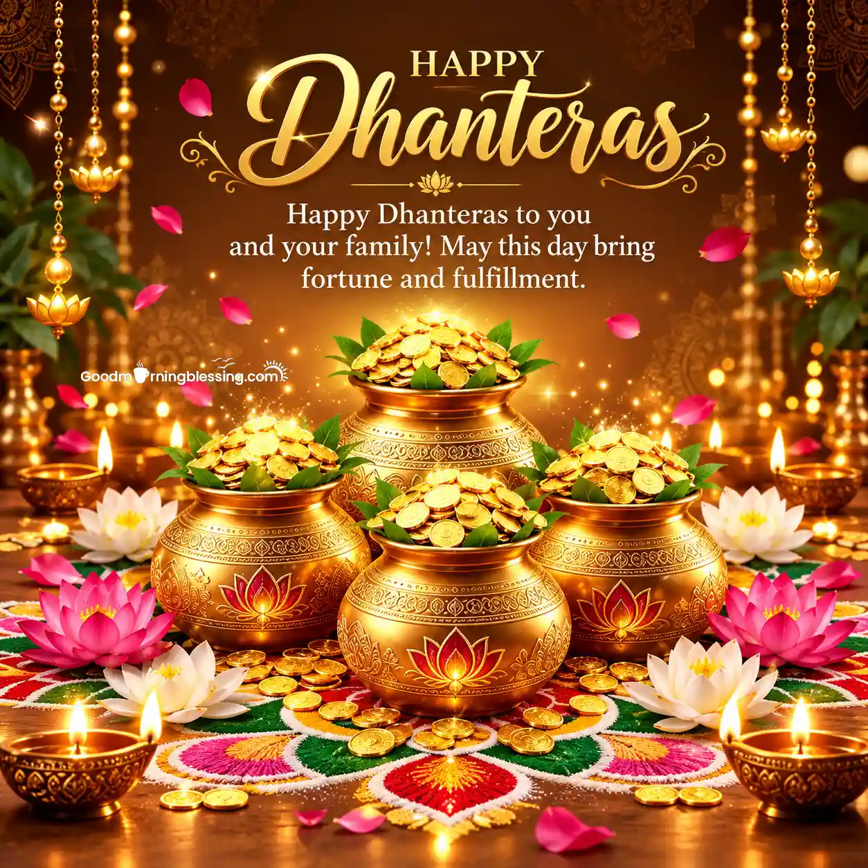 Happy Dhanteras Day Images
