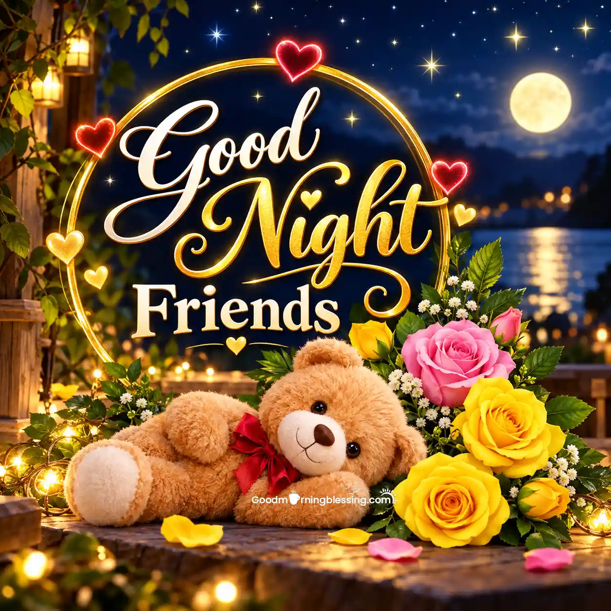 Special Friend Good Night Bestie