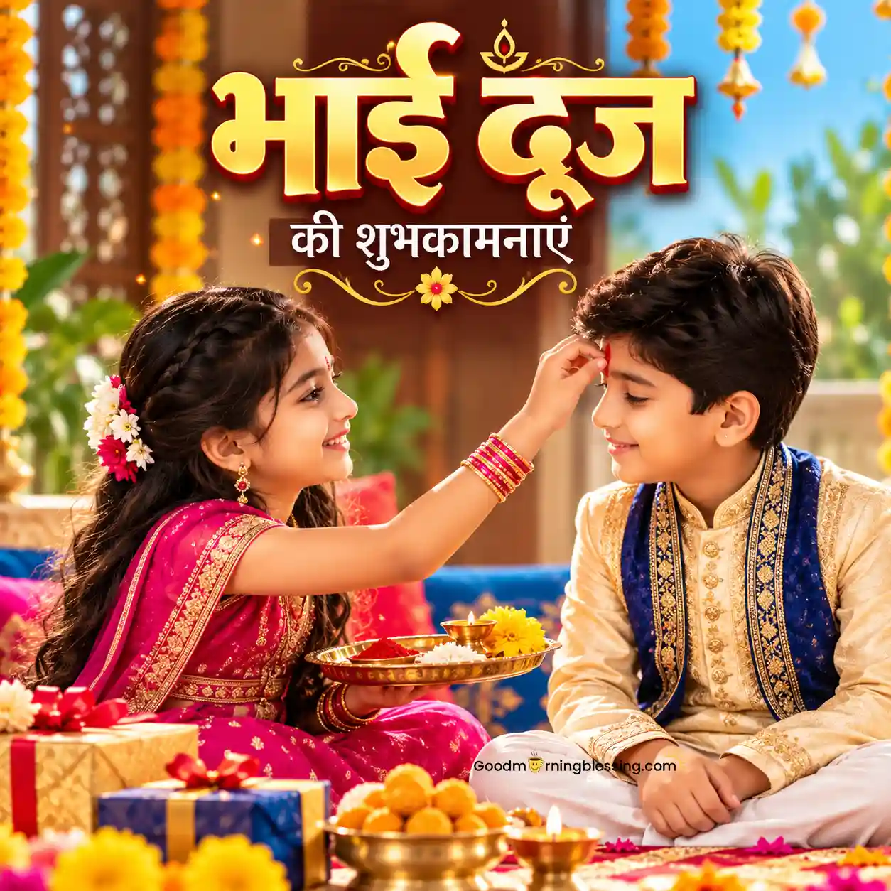 Whatsapp Happy Bhai Dooj Images In Hindi
